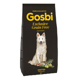 Gosbi Exclusive Grain Free Adult Fish Medium 3kg