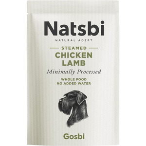 Natsbi Steamed Chicken & Lamb 200grs