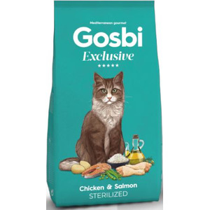 Gosbi Exclusive Cat Chicken&salmon Sterilized 1,5kg