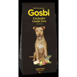 Gosbi Exclusive Grain Free Adult Duck Medium 12kg