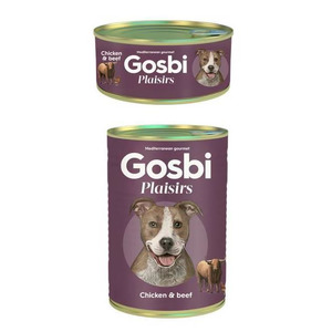 Gosbi Plaisirs Chicken & Beef 185grs