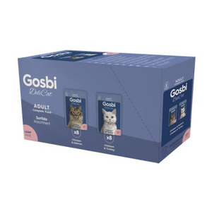 Gosbi Delicat Mix Adult Loaf (caixa 16x70g)