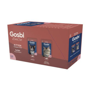 Gosbi Delicat Mix Kitten Loaf (caixa 16x70g)