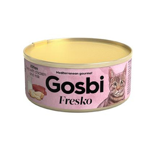 Gosbi Fresko Cat Tuna Whit Chicken And Milk 70grs