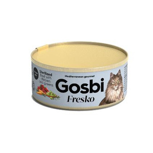 Gosbi Fresko Cat Beef Whit Chicken And Greens 70grs
