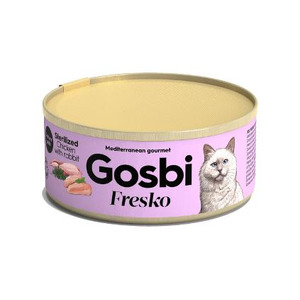 Gosbi Fresko Cat Chicken Whit Rabbit 70grs