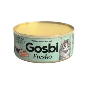 Gosbi Fresko Cat Chicken Breast Whit Rice 70grs