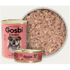 Gosbi Fresko Dog Duck Whit Apple