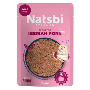 Natsbi Steamed Cat Sterilizd Iberian Pork 70gr